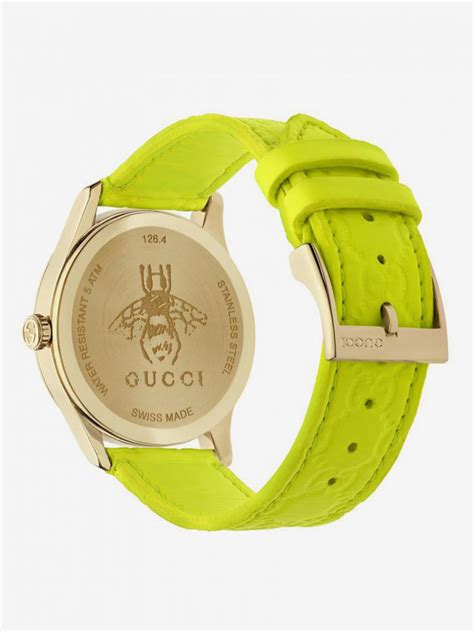 reloj gucci amarillo|Reloj Gucci G.